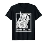 Odin Norse Father of the Gods Viking Mythology Runes Ravens T-Shirt