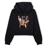 Buffy The Vampire Slayer S4 Poster Women's Cropped Hoodie - Black - XS - Noir