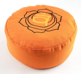 Sacral Chakra Meditationskudde - Orange