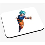 Tapis de souris Dragon ball super son goku super saiyan attaque cheveux