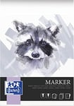 Oxford Marker pad A4, 15 sheets, 180 g, shortened