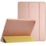 ProCase Coque iPad 9.7, Housse iPad 6, iPad 5, Modèle A1822 A1823 A1893 A1954, Étui Protection iPad 2018, iPad 2017–Or Rose