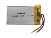 Micro-Lipo-Batteri Sol Expert L350 3.7 V (Max) (L X B X H) 48 X 35 X 3 Mm