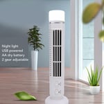 Bedroom Bladeless Tower Fan Enhanced Air Circulation Portable Desk Bladeless