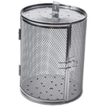 Cuasting Storage Basket Peanut Coffee Beans Oven Roasted Grilled Cage Kitchen Steel BBQ Grill Rotisserie Drum 14x18Cm