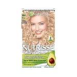 Garnier Nutrisse Permanent Hair Dye, Natural-looking, hair colour result, For All Hair Types, 10.1 Ice Blonde