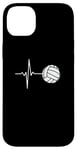 iPhone 14 Plus Volleyball Volleyball Player Heartbeat Volleyball Lover Case