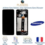 Originale Ecran LCD & tactile Noir Sur Châssis Pour Samsung Galaxy A12 (A127F)