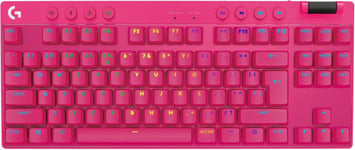 Pro X Tkl Lightspeed Gaming Keyboard-Magenta