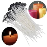 100st Candle Sustainers - Ljusveke - Candle wicks - Vaxade vekar White 10cm