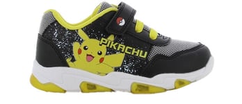 Pokémon Sneakers, Black/Light Grey, 28