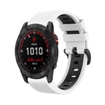 Armband till Garmin Tactix 7 26mm - Vit & Svart