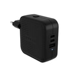 Hyper HyperJuice 70W USB-C GaN Travel Charger - Black