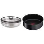 Tefal Ingenio Unlimited, 24cm Saucepan, Stackable, Removable Handle, Space  Saving, Non-Stick, Induction, Black, L7633502