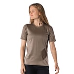 Fusion Technical Merino 150 T-shirt Women Ljus beige XL - Fri frakt