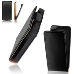 Pochette Etui Housse Coque A Clapet Eco-Cuir Noir Flip Case LG (P880) Optimus 4X