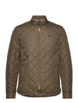 Morris Teddy Quilted Jacket Khaki Green