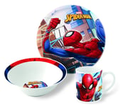 SPIDERMAN 3 deler gavesett i keramikk, SNACK