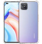 Transparent Anti-Shock TPU Gel Case for OPPO Reno 4Z 5G