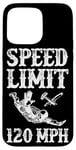 iPhone 15 Pro Max Skydiving Speed Limit 120 Mph Vintage Case