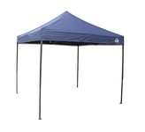 All Seasons Gazebos - Tonnelle pop-up 2.5x2.5m entièrement imperméable - Bleu marine