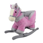 KNORRTOYS.COM- Animal à Bascule « Lilia » Rose Cheval, 40385