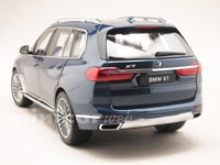 BMW X7 bleu, voiture miniature 1/18e KYOSHO KS08951PBL