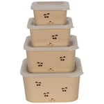 Konges Sløjd Food Container Set Cherry | Rosa | 0