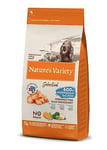 Nature's Variety Selected - Croquettes pour Chiens Adultes de Moyenne et Grande Race - Sans céréales - au Saumon norvégien sans arêtes - 2kg