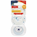 Tutti NUK Star Day&Night 10730692, 0-6 kk, 2 kpl