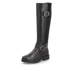 Remonte Femme R6593 Bottes, Noir, 40 EU