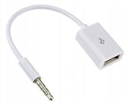 Câble Adaptateur Mini Jack 3.5mm AUX vers USB OTG Host,JL1508