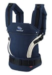 manduca FIRST Porte-bébé > < Porte-bébé ergonomique & physiologique, Rallonge dorsale & Réducteur de siège, coton bio, pour bébés & enfants (3,5-20kg) (HempCotton navy)