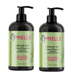 2x Mielle Strengthening Leave In Conditioner Rosemary Mint Blend 12 oz /355 ml