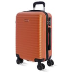 DON ALGODON - Valise Cabine 55x40x20 - Bagage Cabine Ryanair - Valise de Voyage - Compatible avec Les compagnies aériennes - Valise à Main légère et Rigide – 4 Roues 360º - Iris