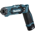 Visseuse articulée sans fil Makita 7.2 v 1.5 Ah Li-Ion + 2 batteries, + chargeur, + mallette X980171