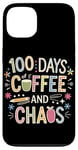 iPhone 13 100 Days of School Coffee Lover 100th Day of School Teacher Case