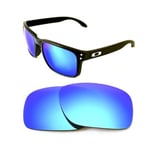 NEW POLARIZED CUSTOM ICE BLUE LENS FOR OAKLEY HOLBROOK SUNGLASSES