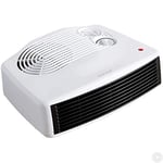 STATUS Flat Fan Heater 3000 Watts (3 Kw) |Indoor Radiator | Portable Heater| White | 2 Heat Settings | Adjustable Thermostat | FFH1P-3000W1PKB