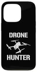 Coque pour iPhone 13 Pro Drone Hunter Objet volant Contrôle de la circulation aérienne