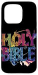 iPhone 15 Pro Colorful Holy Bible Costume Case