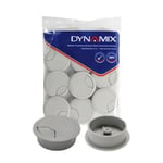 Dynamix DYNAMIX 60mm Round Desk Grommet. Easily & Neatly Store your Power - Communication Audio Video Computer Data Cables. Perfect for Installation in Desks Workstations