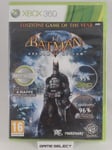 Batman Arkham Asylum Jeu Of The Year Edition Xbox 360 Pal Eng Italien Nouveau