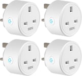 HBN Smart Plug WiFi Socket Work with Alexa Echo and Google Home, Smart Timer Pl