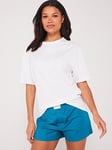 Calvin Klein Pure Cotton Short Set - White, Multi, Size Xs, Women