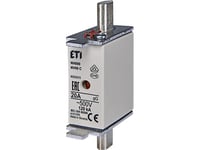 Säkring Nh00 20A Gg, 500V Ac, Brytkraft 120Ka, Standard Iec 60269-1, Iec 60269-2. Med Statusindikator - (3 St)