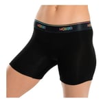 Woxer Womens Boxer Briefs Underwear, Baller 5” Boyshorts Panties Soft Anti-Chafing, No Roll Inseam, Pride Black 3.0, S