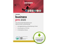 Lexware Business Pro 2025 Download Jahresversion (365-Tage), Bokföring, Esd (Electronic Software Download), Tyska, 1 År, Windows 11 Enterprise X64, Windows 10, Windows 11 Home, Windows 10 Education, Windows 11 Pro,...