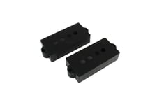 ALLPARTS PC-0951-023 Pickup covers for Precision Bass Black