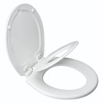 BEMIS Toilet Seat Next Step Ultra-Fix Family Seat with Take Off White